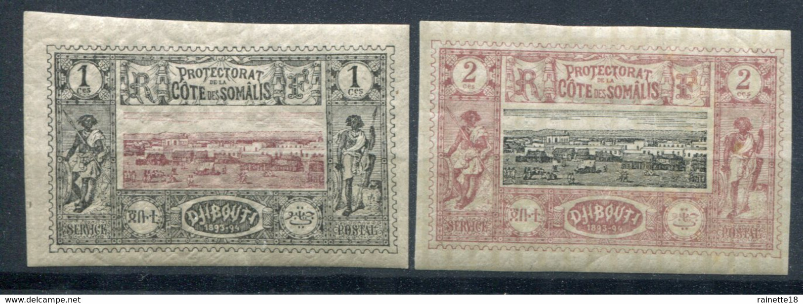 Cote Française Des Somalis          6/7 * - Unused Stamps