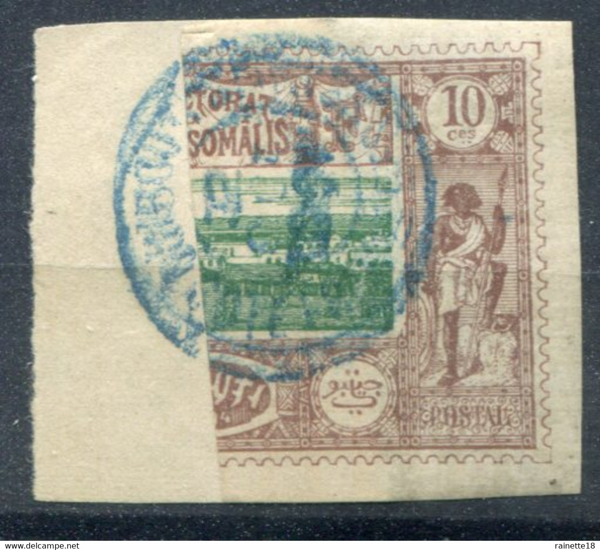Cote Française Des Somalis       10A  Oblitéré - Used Stamps