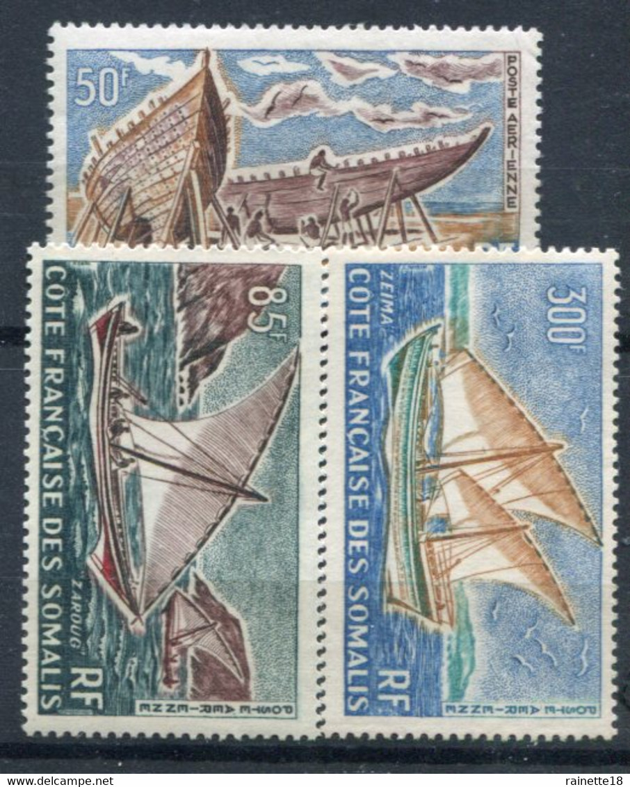 Cote Française Des Somalis   PA  38/40 ** - Unused Stamps