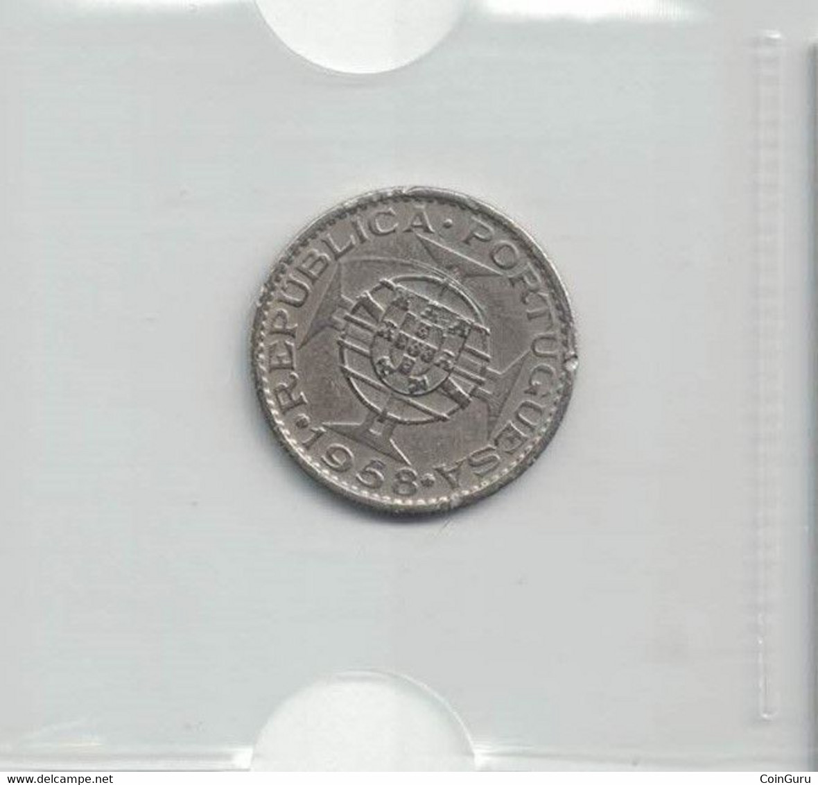 Timor 60 Centavos 1958 - Timor