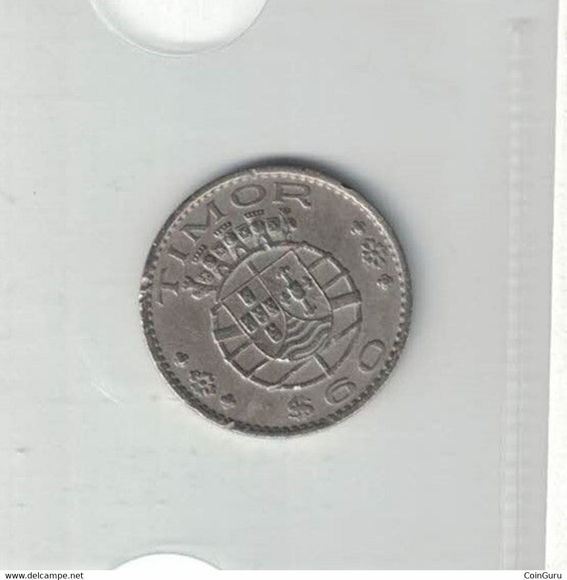 Timor 60 Centavos 1958 - Timor