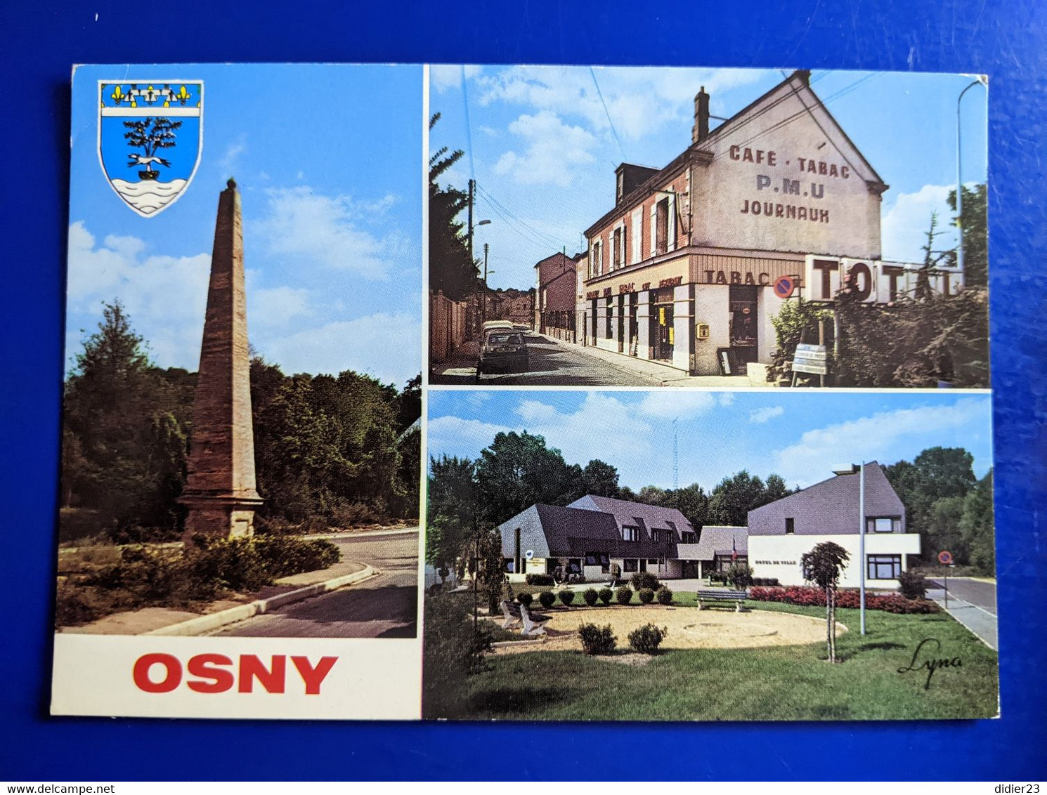 OSNY CAFE TABAC PMU LA MAIRIE ET LA POSTE - Osny