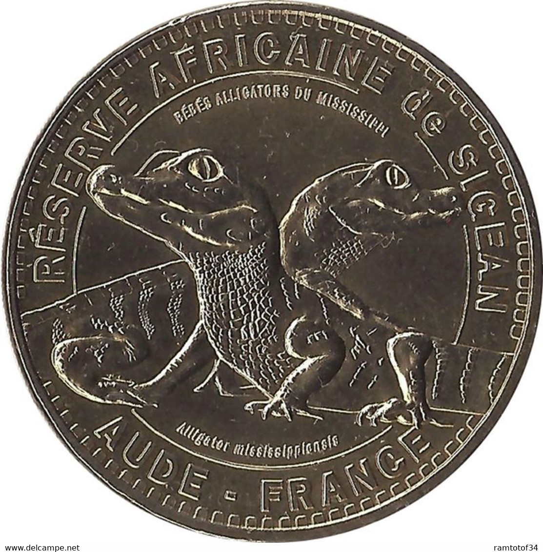 2013 MDP142 - SIGEAN - Réserve Africaine De Sigean 17 (Les Bébés Alligators) / MONNAIE DE PARIS - 2013