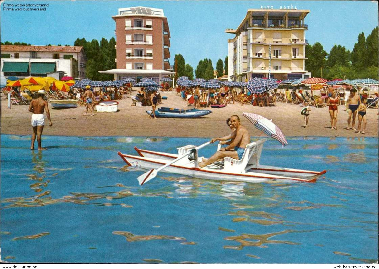 Jesolo Lido - Strand Und Hotels - Autres & Non Classés