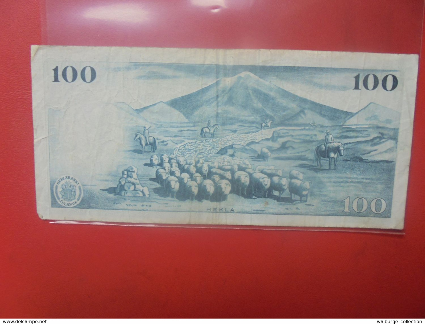 ISLANDE 100 KRONUR 1961 Circuler - IJsland