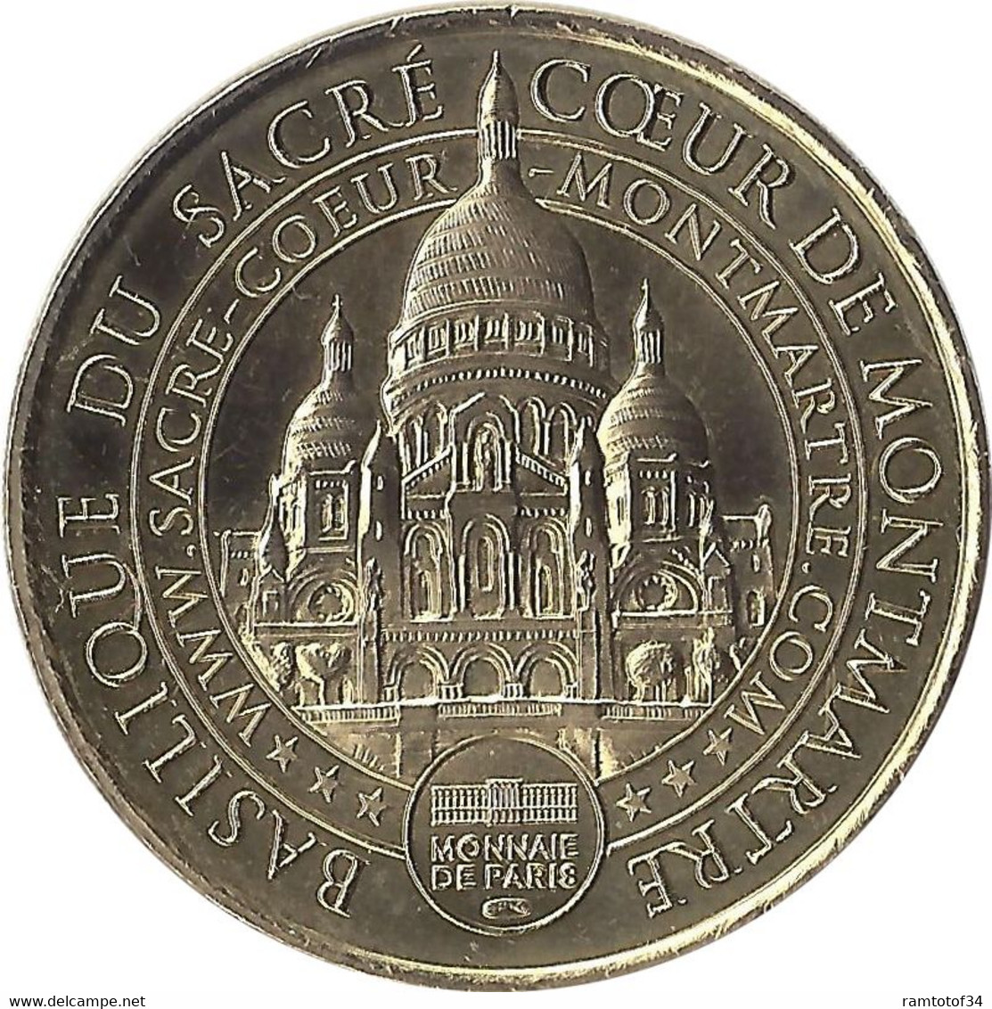 2018 MDP147 - PARIS - Basilique Du Sacré Coeur 16 (Saint Michel Priez Pour Nous) / MONNAIE DE PARIS - 2018