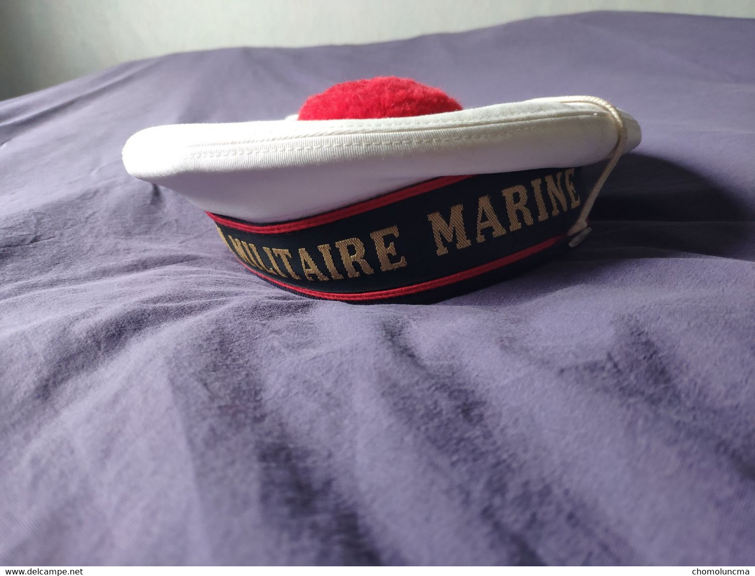 Coiffure Beret De Marin Bachi Préparation Marine Militaire Française En Très Bon état - Headpieces, Headdresses