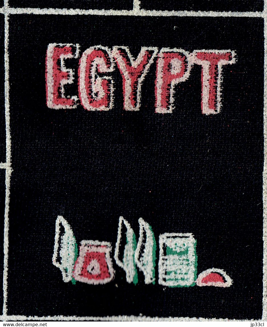 Égypte Hiéroglyphe : Sac En Toile épaisse "L'alphabet Hiéroglyphique égyptien" - Sonstige & Ohne Zuordnung