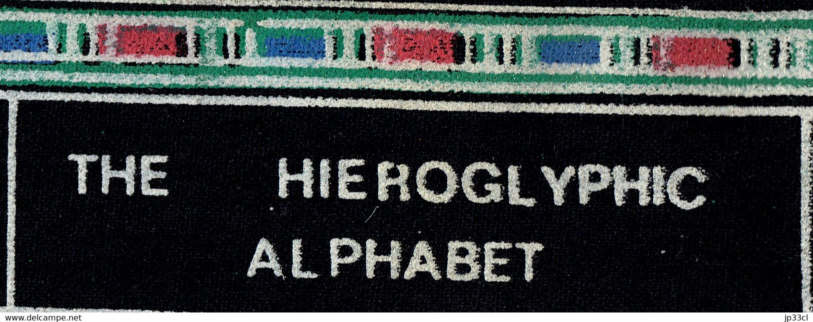 Égypte Hiéroglyphe : Sac En Toile épaisse "L'alphabet Hiéroglyphique égyptien" - Other & Unclassified