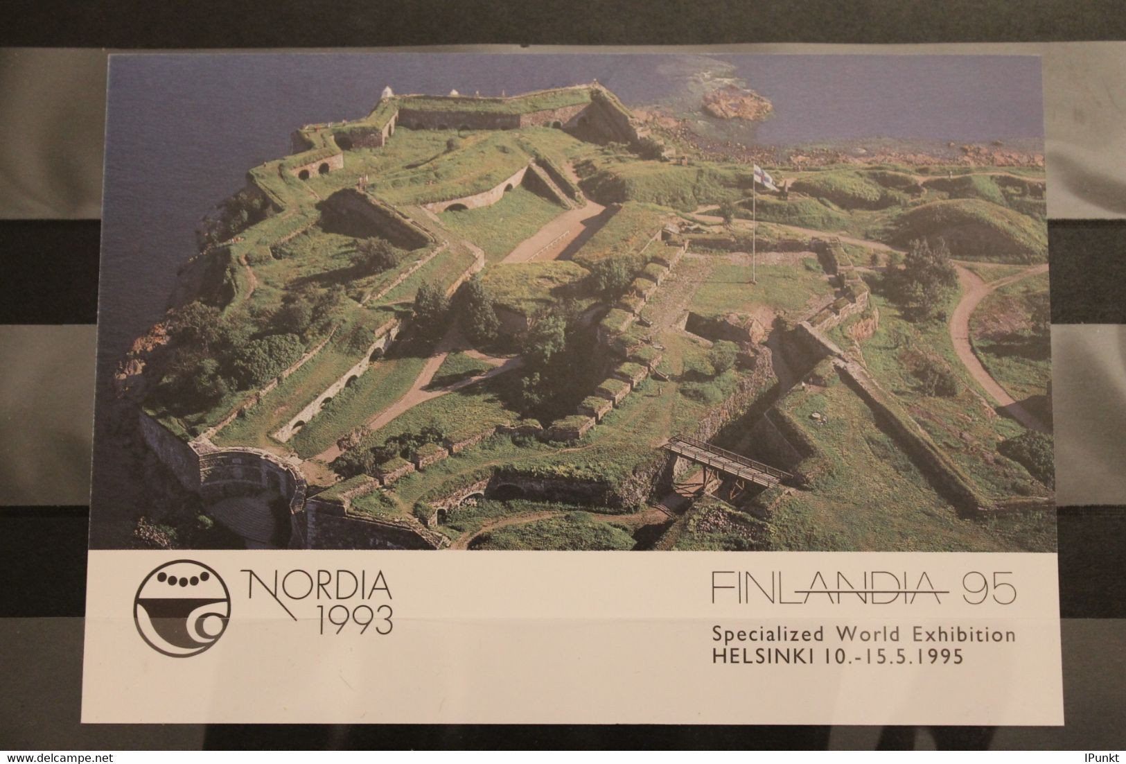 Finnland 1993, Ausstellungskarte NORDIA 1993, Mit Hologramm; Karte 4, Sonderstempel - Holograms