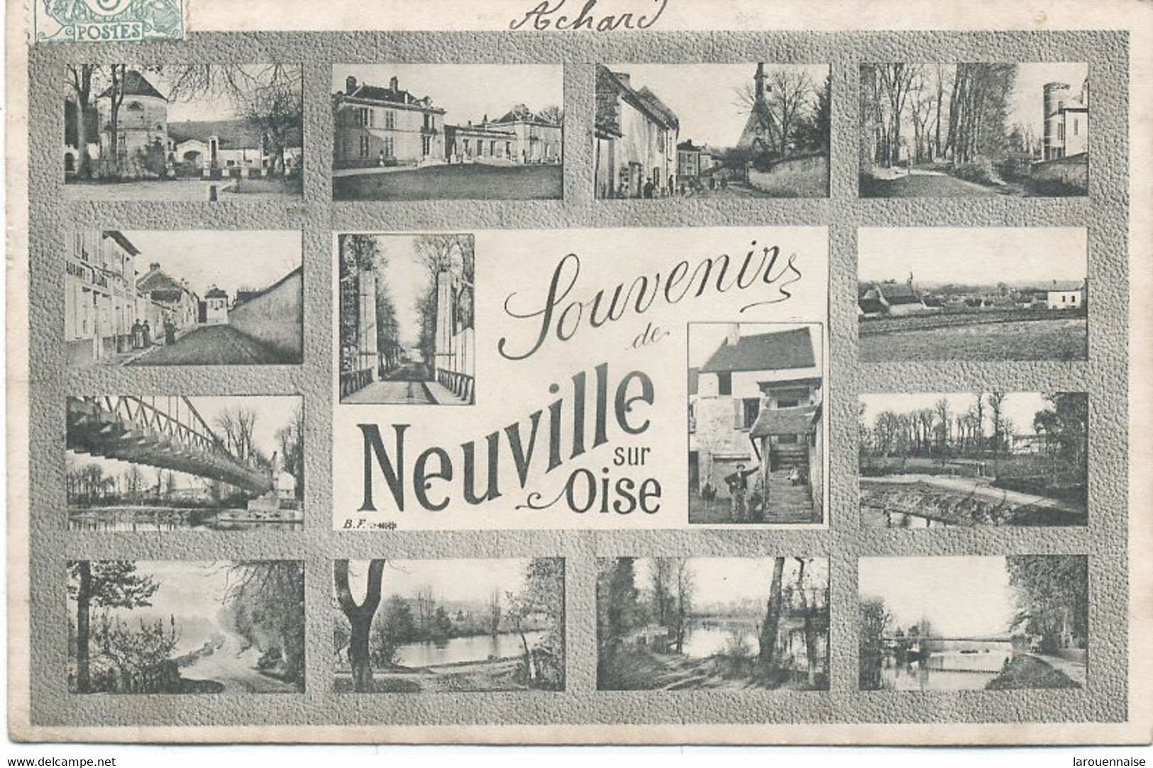 95 - NEUVILLE -SUR-OISE -  SOUVENIR DE NEUVILLE . - Neuville-sur-Oise