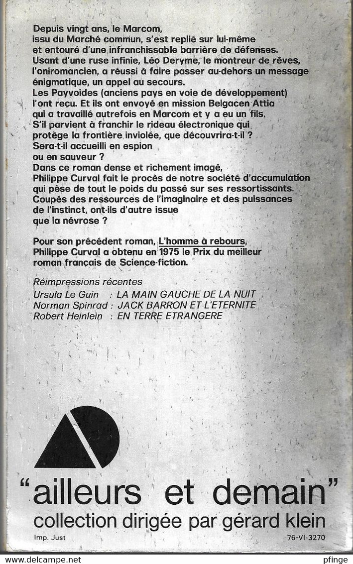 Cette Chère Humanité Par Philippe Curval - Ailleurs Et Demain, 2001 - Robert Laffont