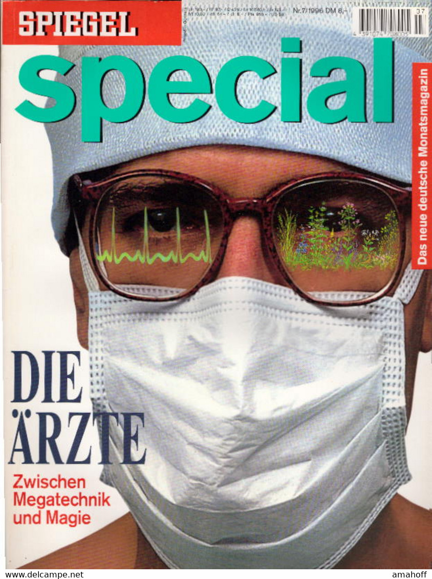 Spiegel Special 7/1996. Die Ärzte. Zwischen Megatechnik Und Magie. - Sonstige & Ohne Zuordnung