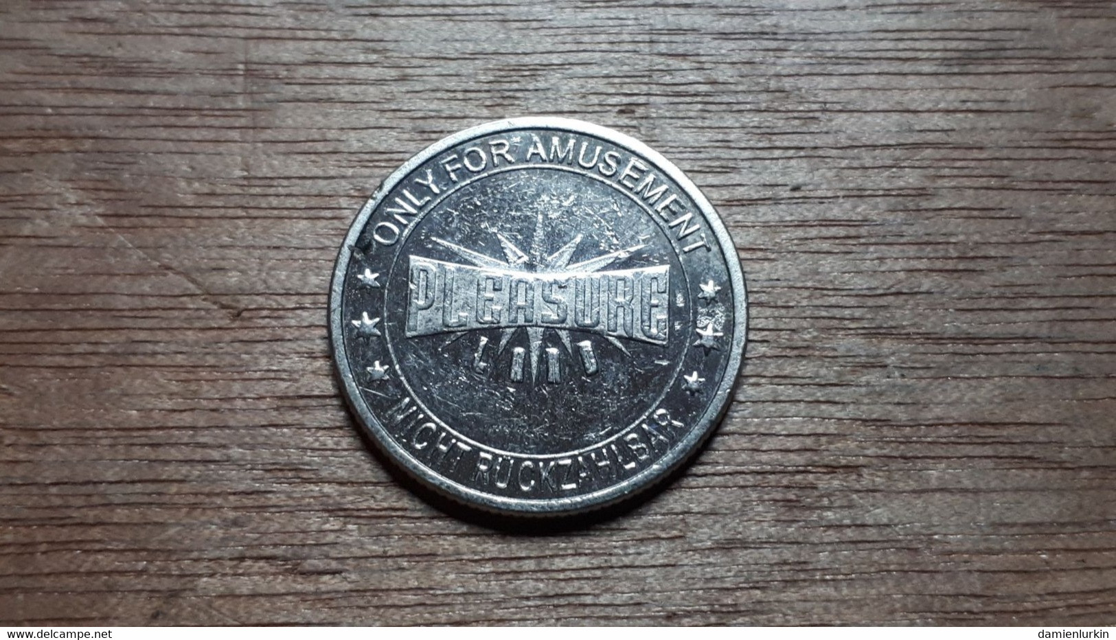 ALLEMAGNE GERMANY PLEASURE LAND 1 TOKEN 25MM FRAPPE MEDAILLE - Casino