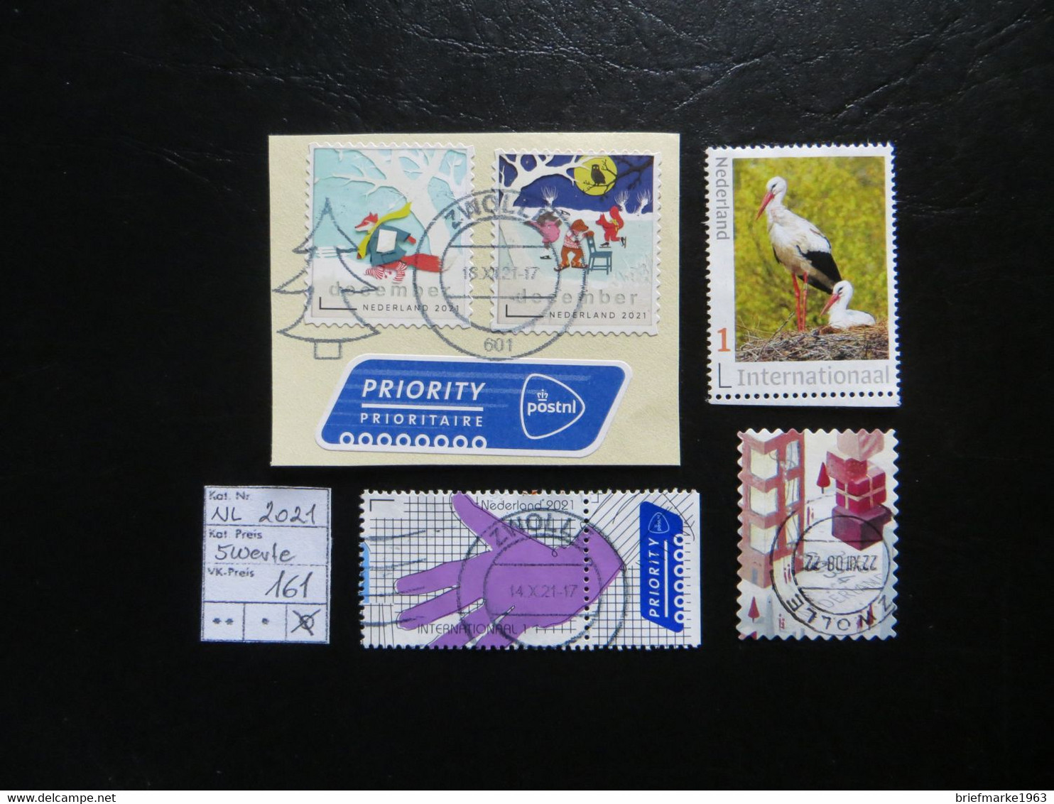 2021  " December " 5 Werte Gut Gestempelt  LOT 161 - Used Stamps