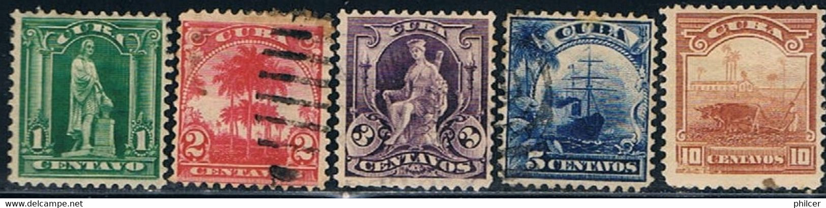 Cuba, 1899/1902, Used And MNG - Usados