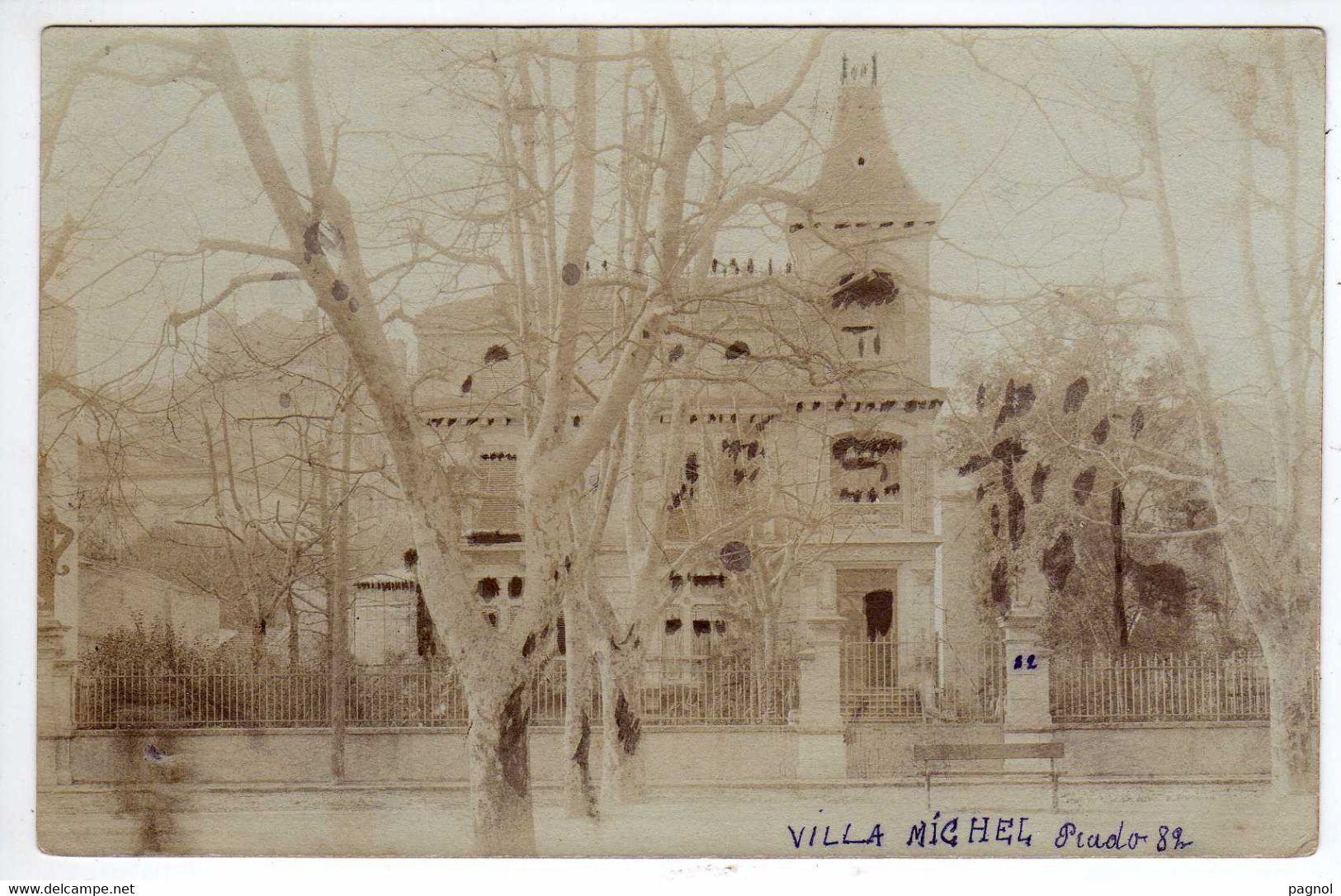 13 : Marseille : Villa Michel - Prado 82 ( Carte Photo ) Marseille ???? - Ohne Zuordnung