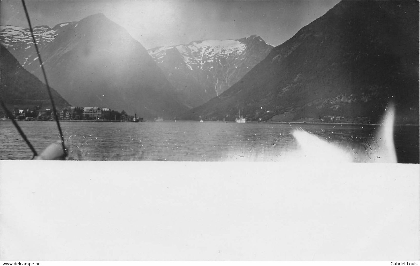 Carte-Foto - Norway - NORVEGE / NORGE - Bombinga I Esefjorden Allkunne - Album 1912 - Norway