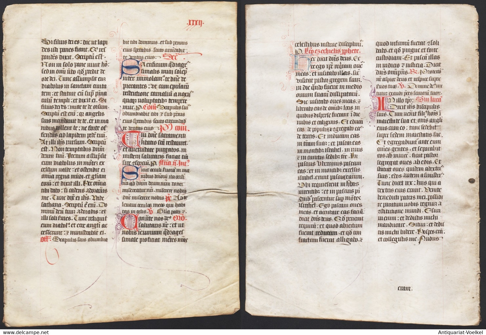 Missal Missale Manuscript Manuscrit Handschrift - (Blatt / Leaf XXXII) - Theater & Drehbücher