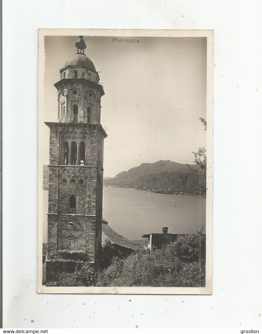 MORCOTE (TESSIN) 4352  CARTE PHOTO  1928 - Morcote