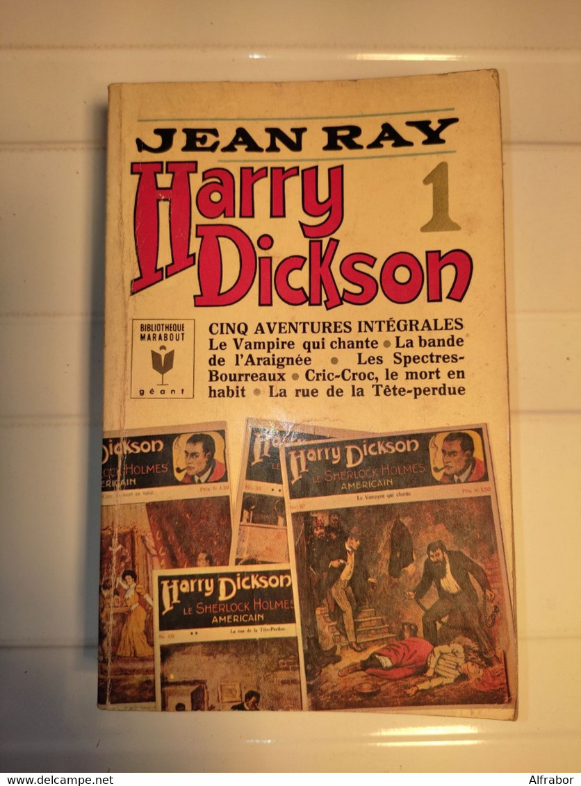 Harry Dickson Jean Ray Tomes 1 à 8 Marabout Géant - Belgian Authors