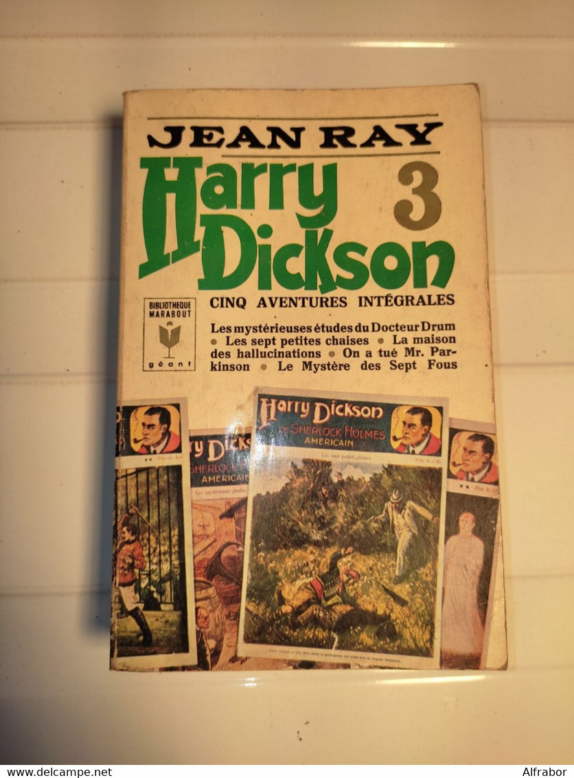 Harry Dickson Jean Ray Tomes 1 à 8 Marabout Géant - Belgian Authors