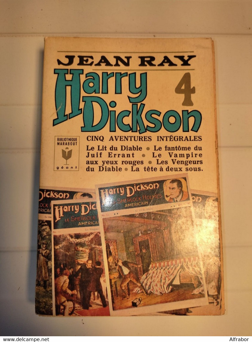 Harry Dickson Jean Ray Tomes 1 à 8 Marabout Géant - Belgian Authors