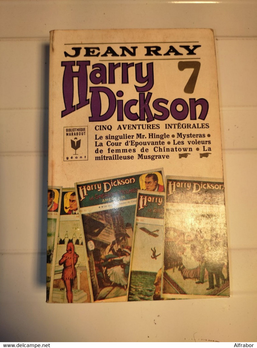 Harry Dickson Jean Ray Tomes 1 à 8 Marabout Géant