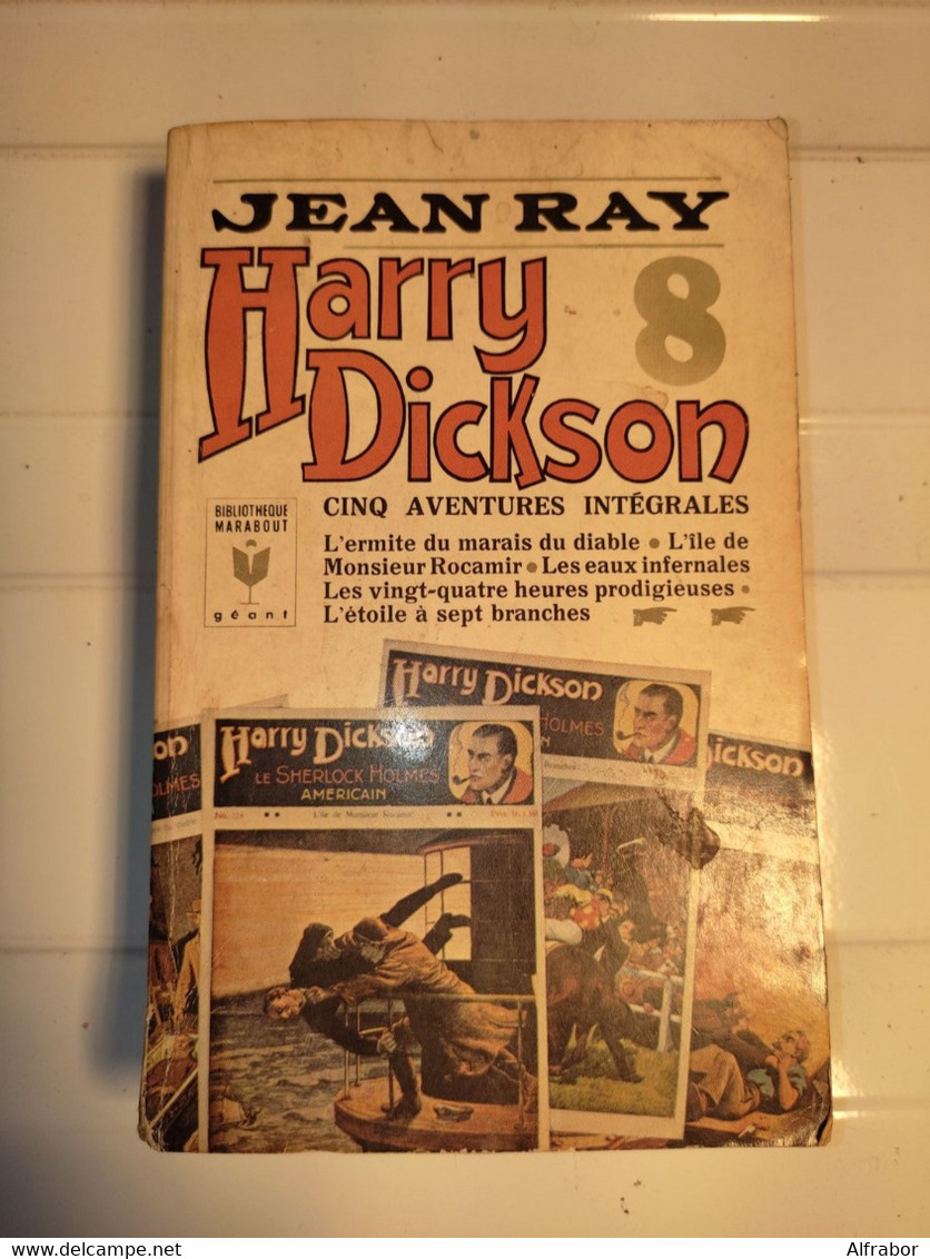 Harry Dickson Jean Ray Tomes 1 à 8 Marabout Géant