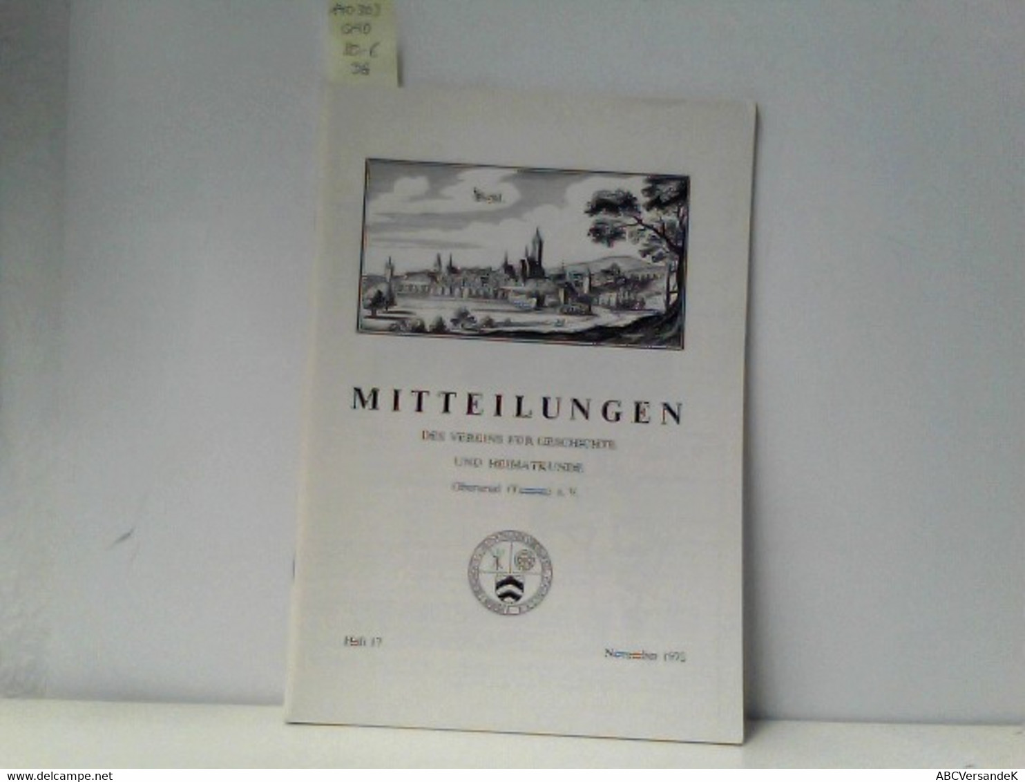 Mitteilungen Des Vereins Für Geschichte Und Heimatkunde Oberursel (Taunus) E.V. Heft 17 - Hesse