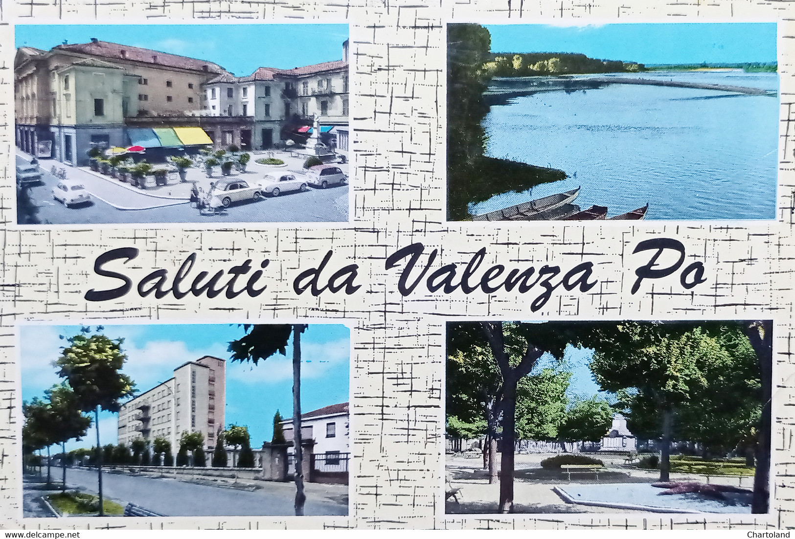 Cartolina - Saluti Da Valenza Po - Vedute Diverse - 1969 - Alessandria