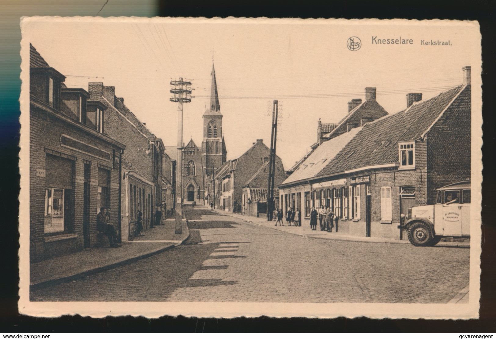 KNESSELARE   KERKSTRAAT   ===  2 SCANS - Knesselare