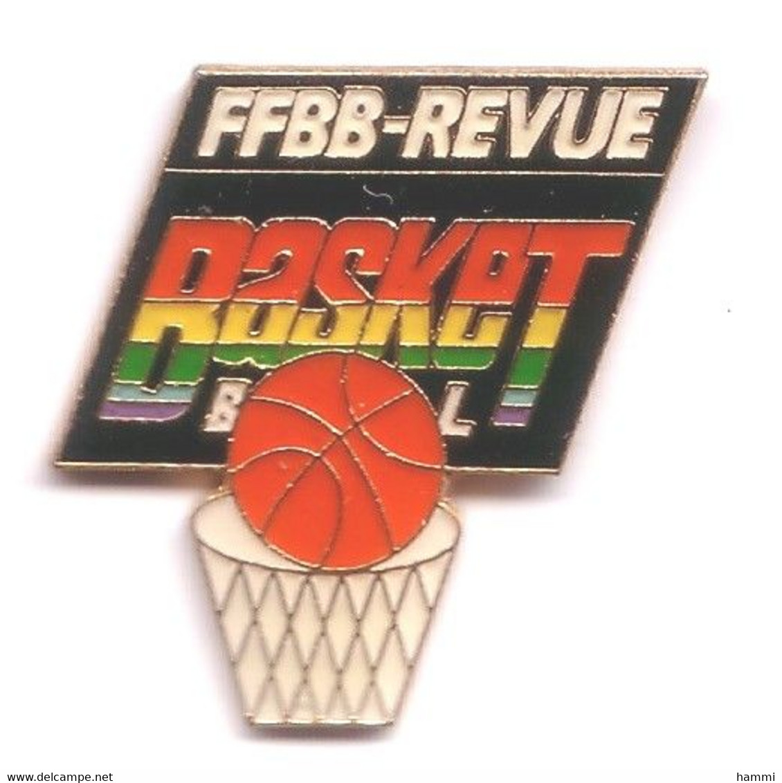 A140 Pin's Media Journal FFBB REVUE Basket Basketball Achat Immédiat Immédiat - Basketball