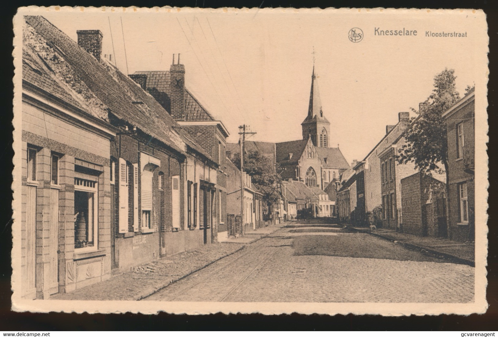 KNESSELARE   KLOOSTERSTRAAT   ===  2 SCANS - Knesselare