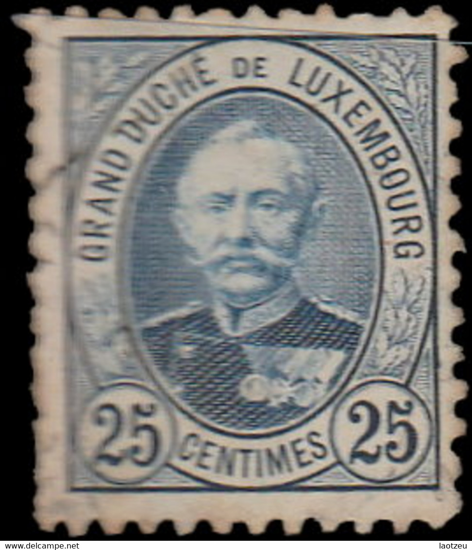 Luxembourg 1893. ~  YT 62 - Grand Duc Adolphe - 1891 Adolfo De Frente