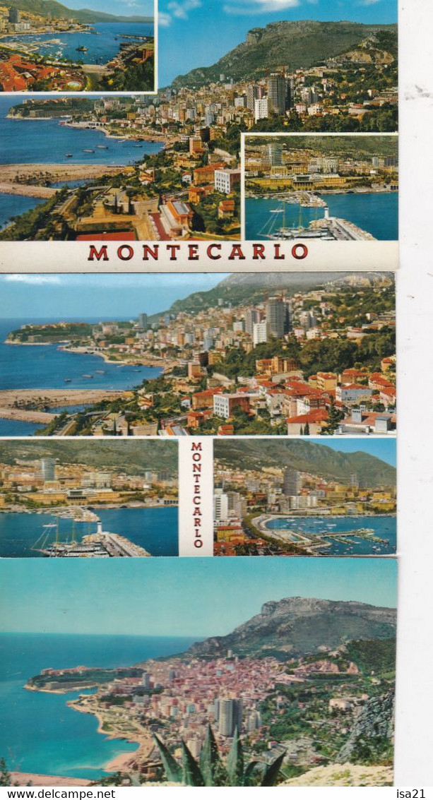 Lot De 40 Cartes Postales De MONACO: Le Palais Princier, Le Casino, Le Jardin Exotique, La Grotte, Etc - Collections & Lots