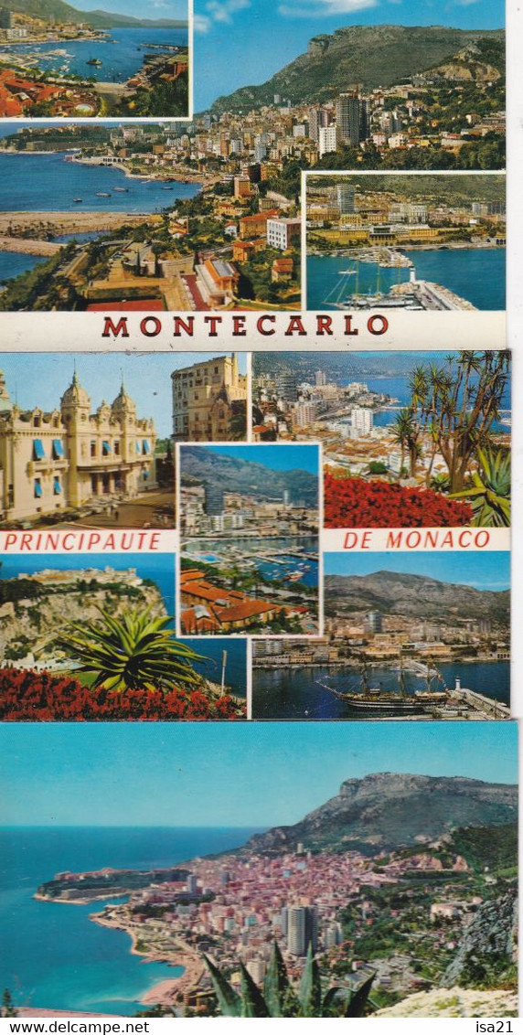 Lot De 40 Cartes Postales De MONACO: Le Palais Princier, Le Casino, Le Jardin Exotique, La Grotte, Etc - Collections & Lots