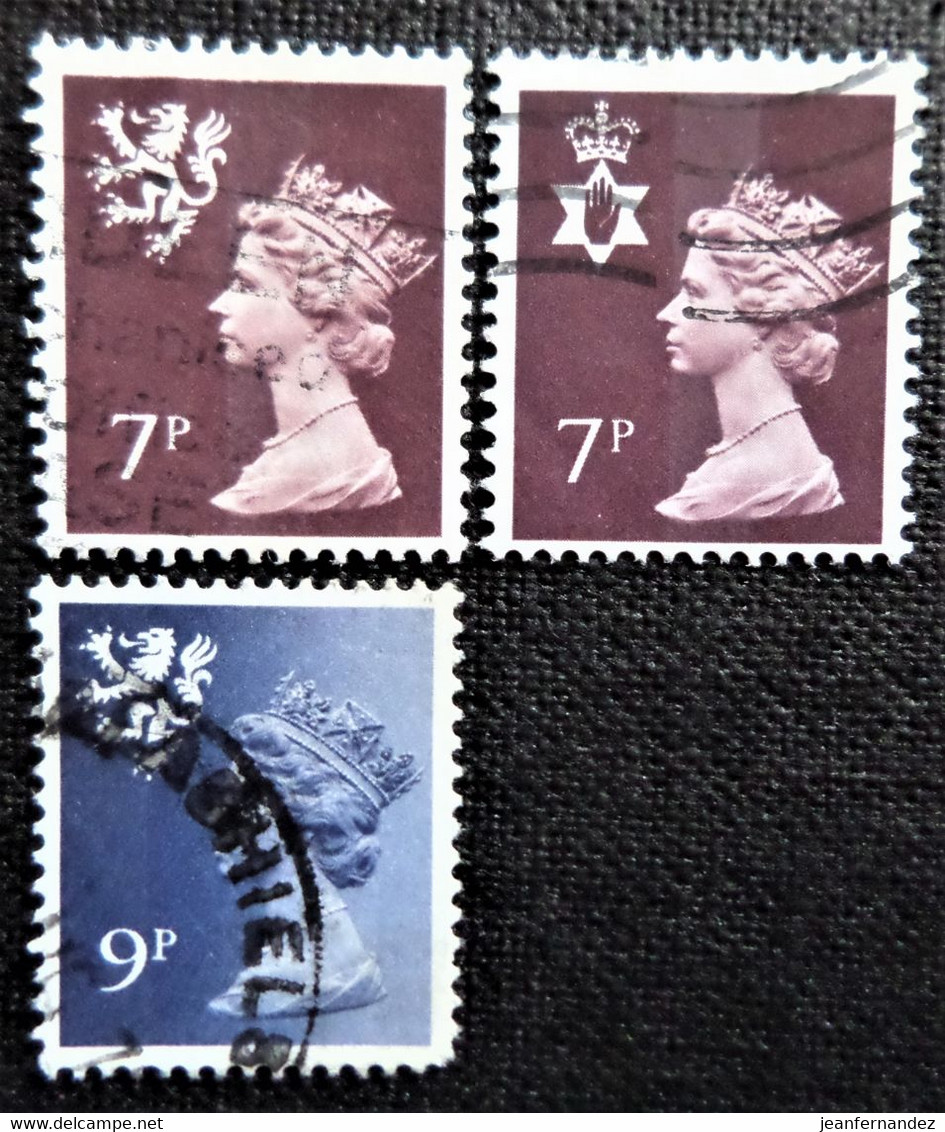 Timbres De Grande Bretagne Y&T N°  846_847_849 - Unclassified