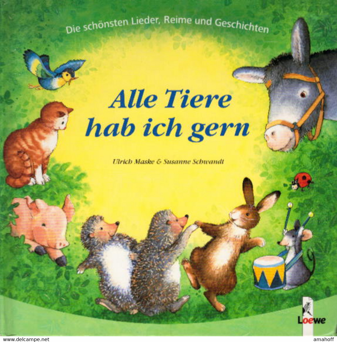 Alle Tiere Hab Ich Gern (Pappbilderbuch Mit Decke) - Sonstige & Ohne Zuordnung