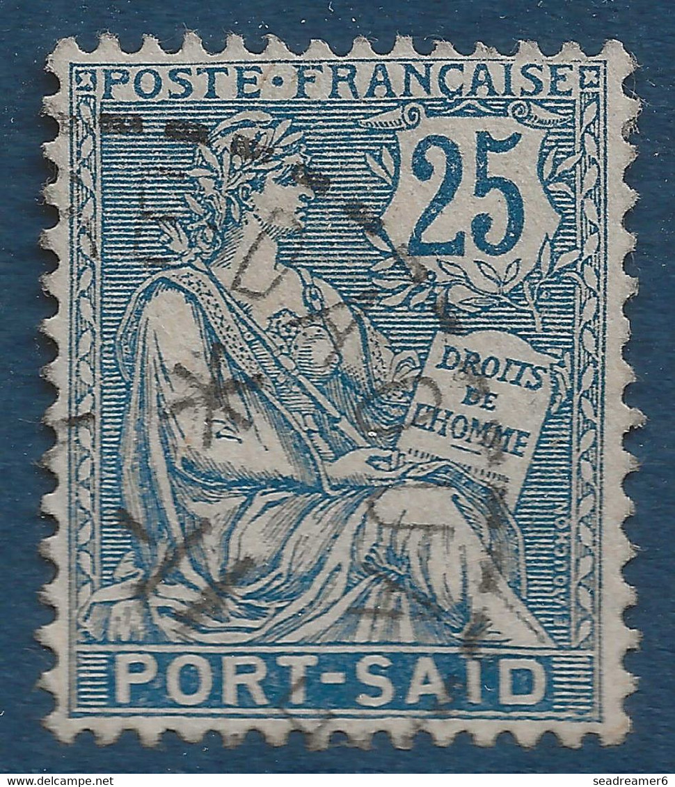 Colonies Francaises Port Said N° 28 (au Lieu De Timbre Du Levant) Oblitéré Dateur De Dirre Daoua Abyssinie !! Rareté !! - Used Stamps