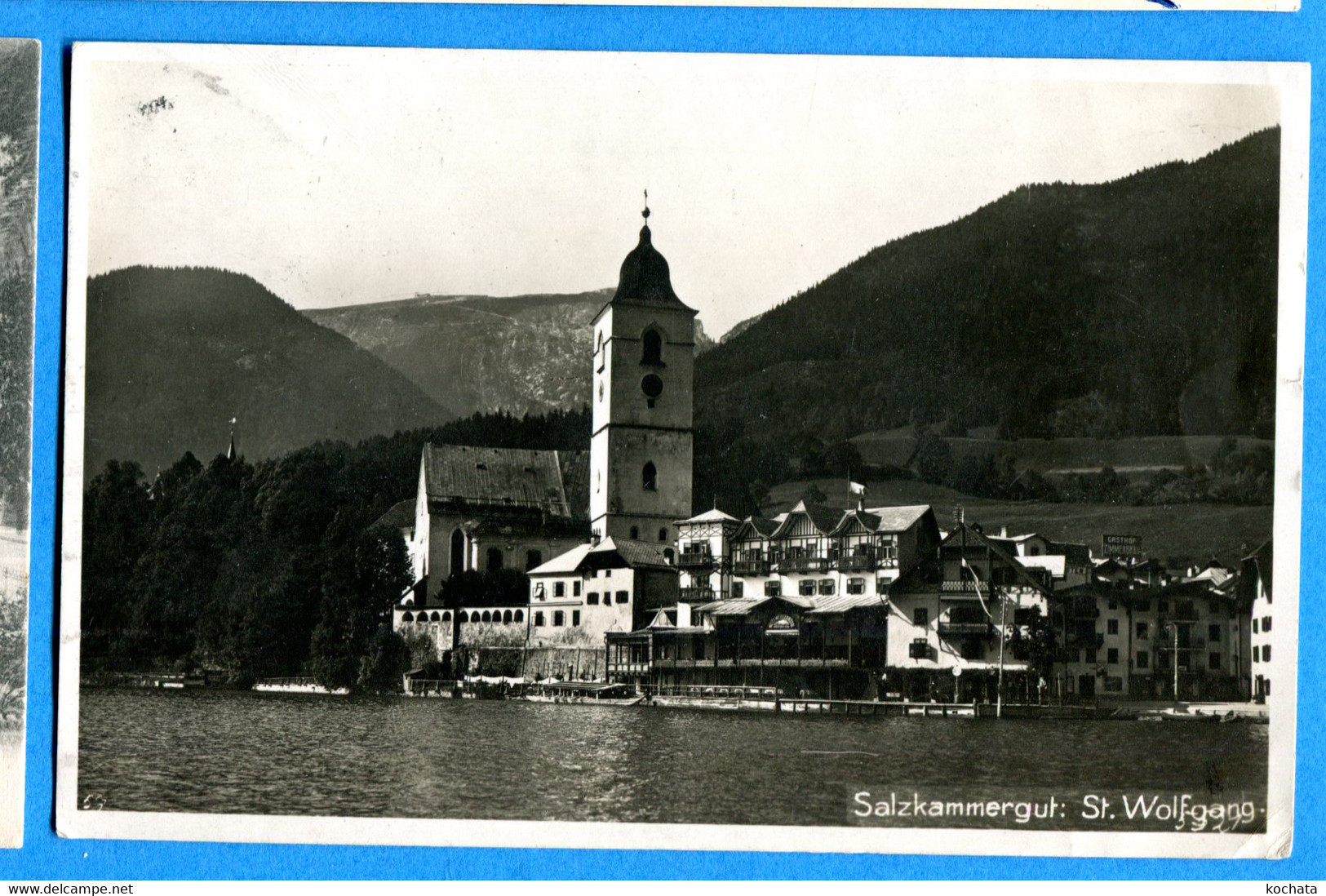 N14-647, St. Wolfgang, Salzkammergut, 5521, Circulée 1928 - St. Wolfgang