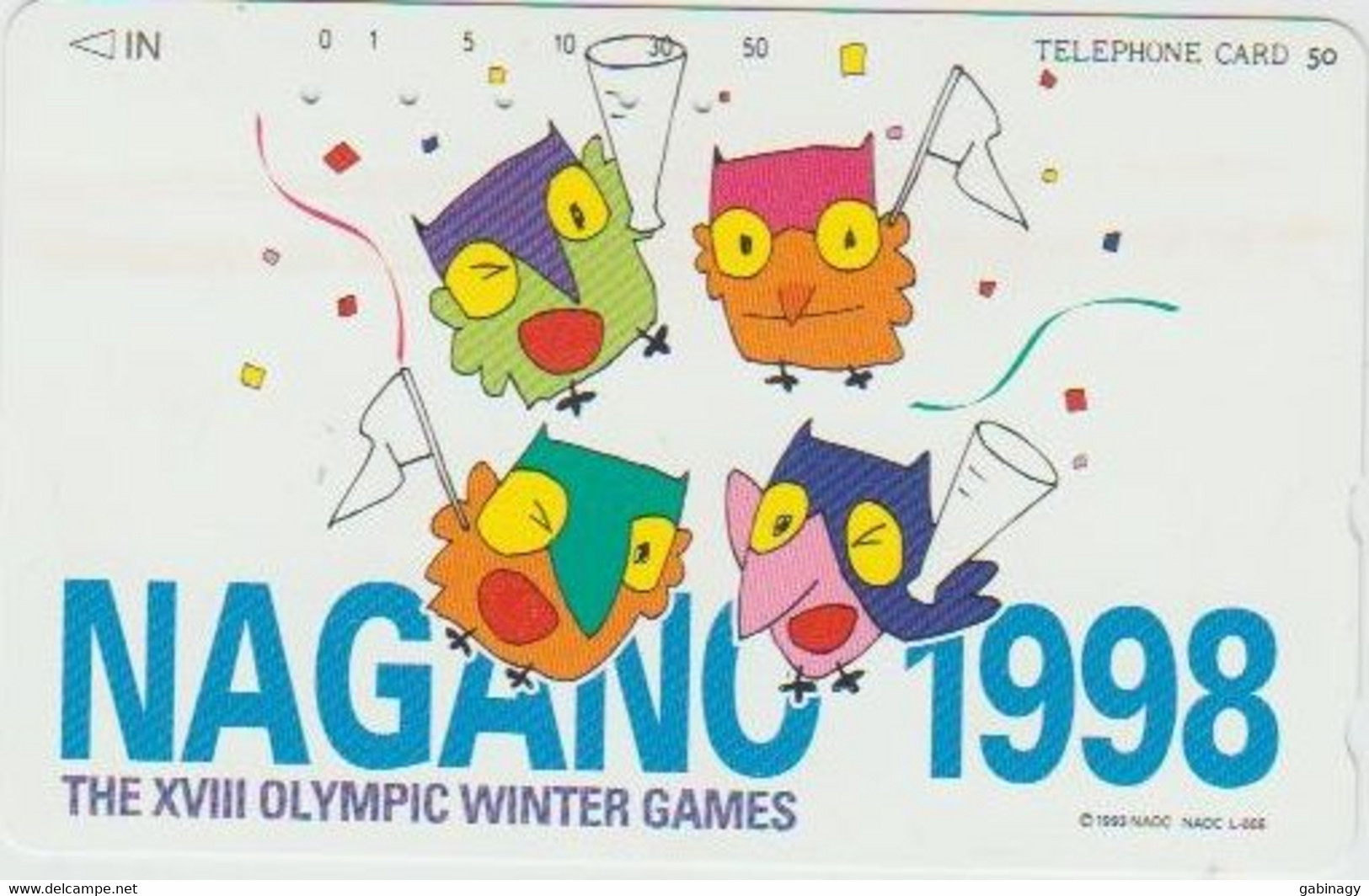 OWL - JAPAN - H103 - OLYMPIC WINTER GAMES - 271-03474 - Owls