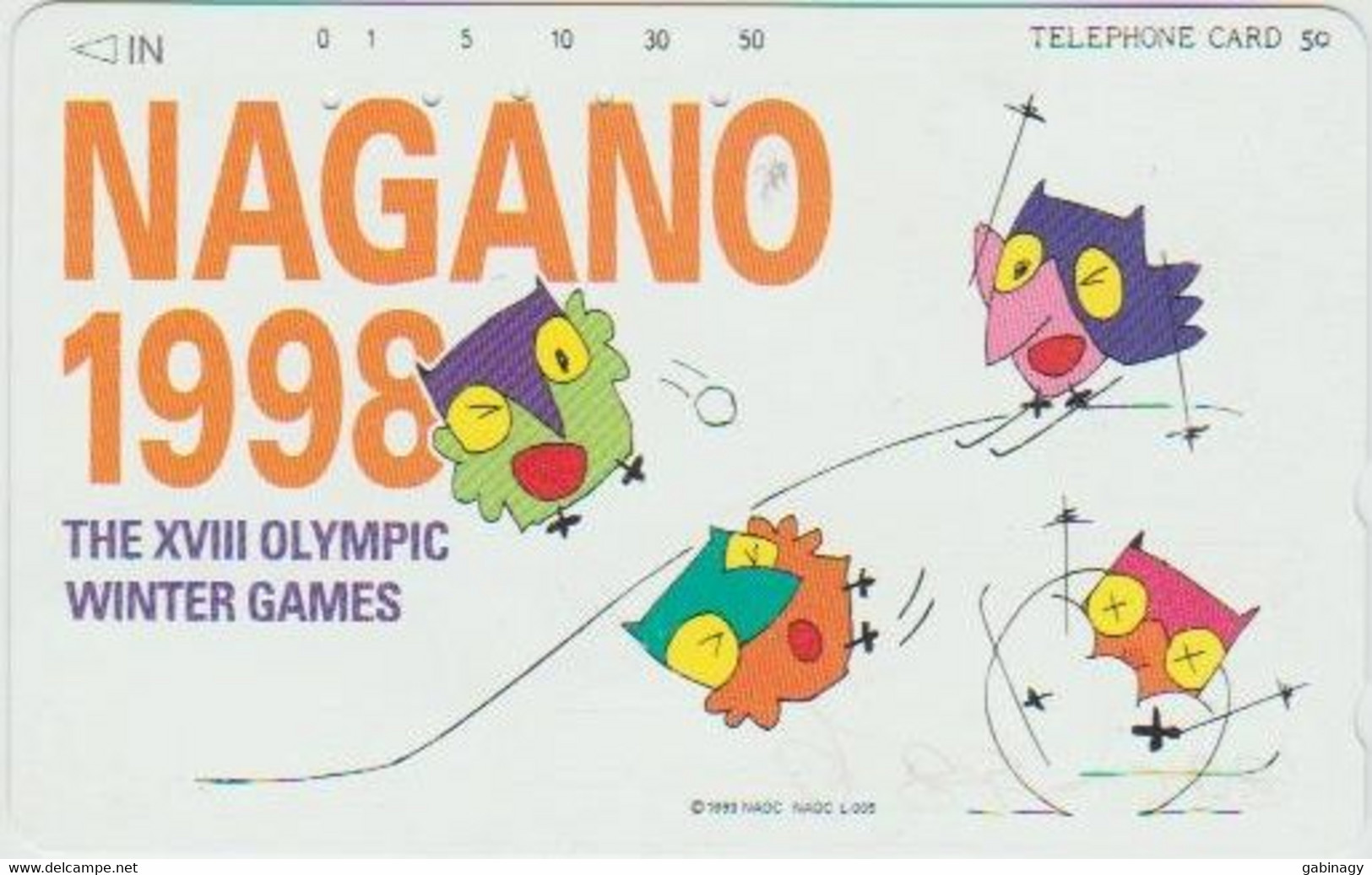 OWL - JAPAN - H104 - OLYMPIC WINTER GAMES - 271-03475 - Owls