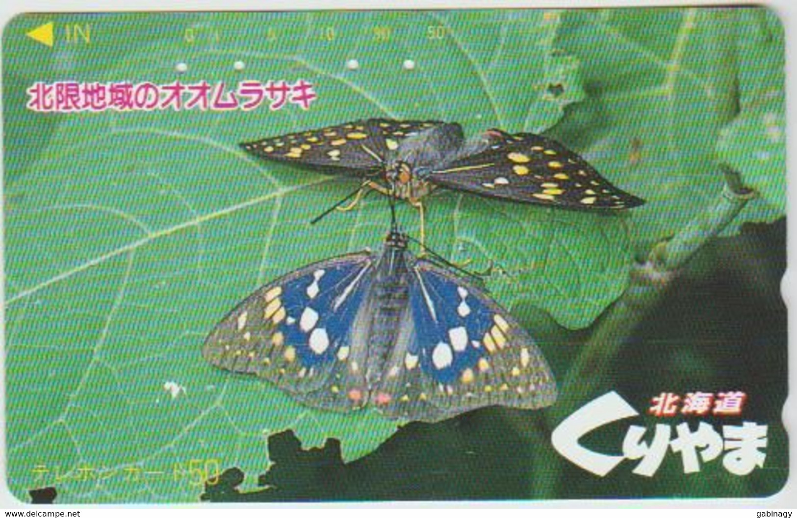 BUTTERFLY - JAPAN - H145 - 430-3849 - Vlinders