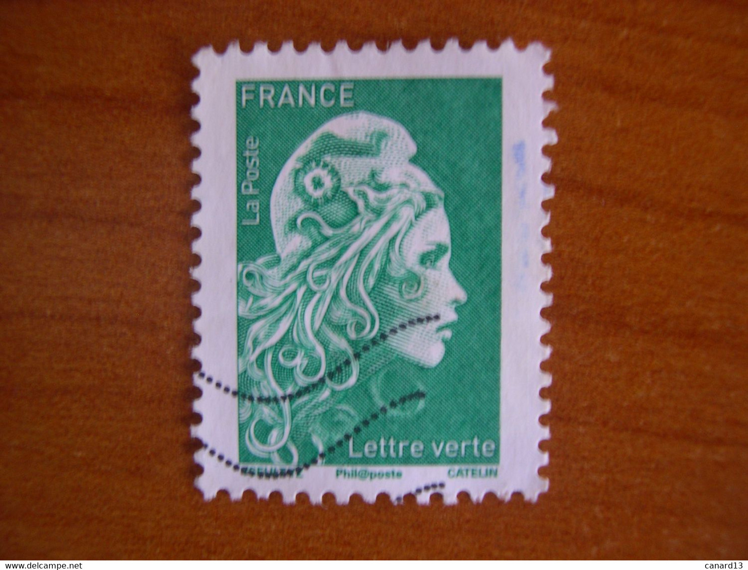 France  Obl   N° 5252 Tache Bleu - Oblitérés