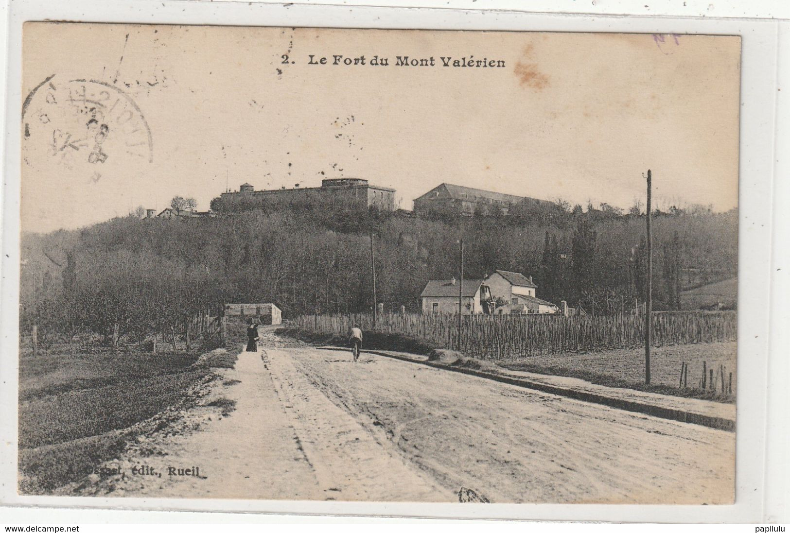 DEPT 92 : édit. A Ossart N° 2 : Le Fort Du Mont Valérien - Mont Valerien