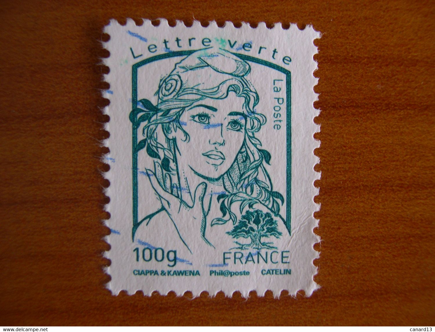 France  Obl   N° 4776 Taches Vertes - Gebraucht