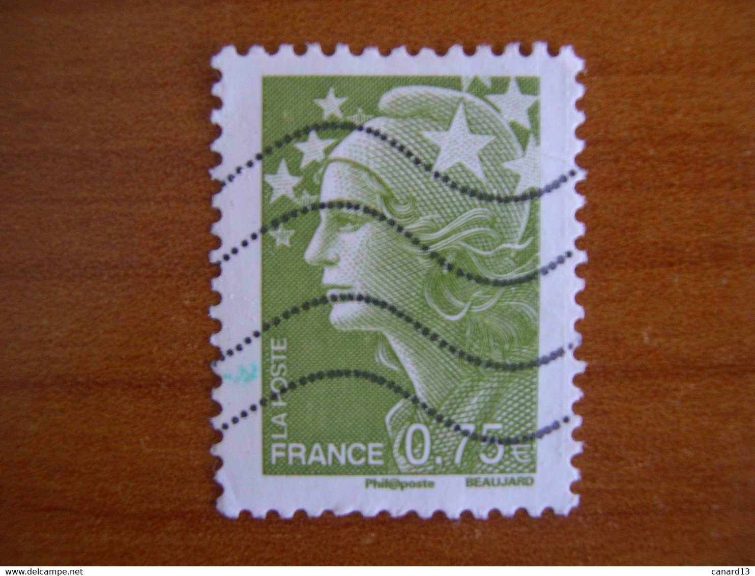 France  Obl   N° 4473 Tache Verte - Oblitérés