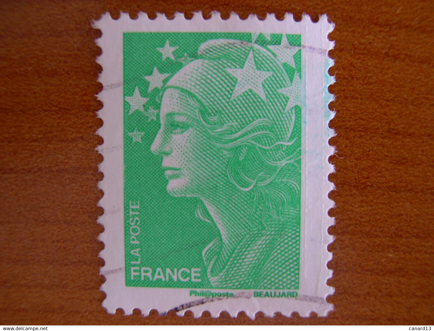 France  Obl   N° 4229 Tache Verte Sur Les Dents - Gebruikt