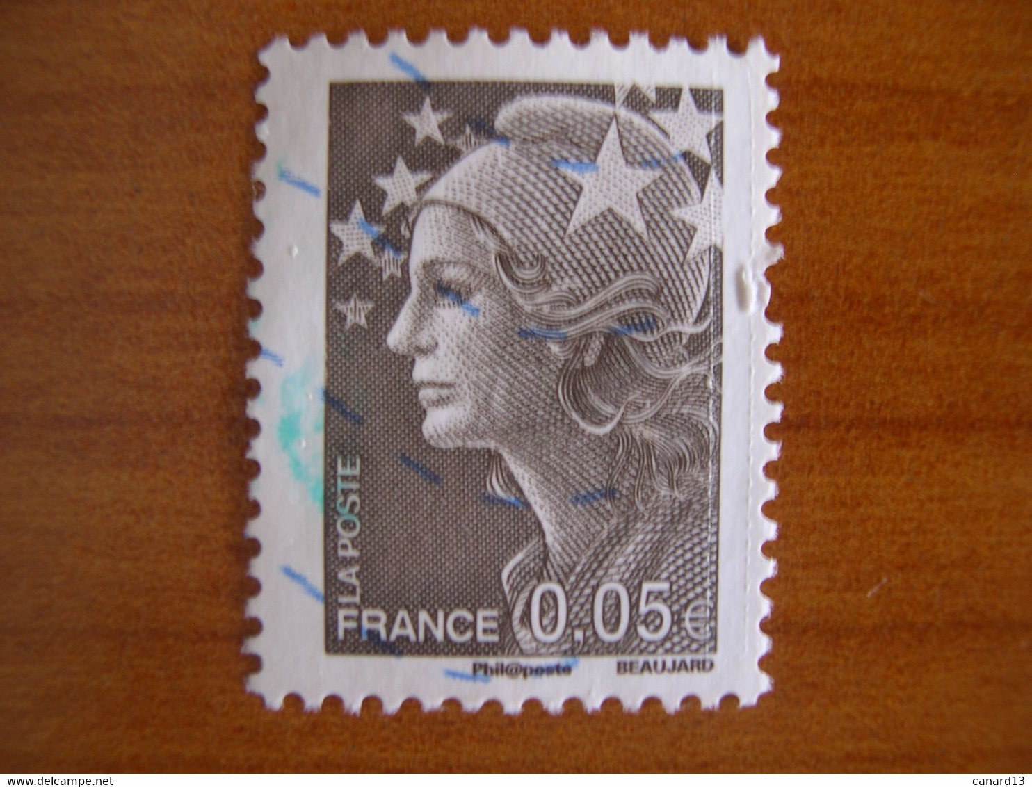 France  Obl   N° 4227 Tache Verte - Gebruikt